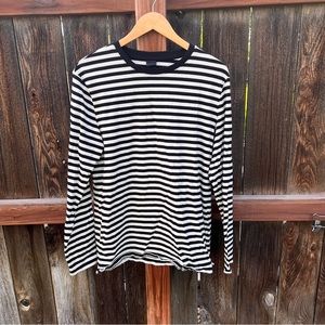 H&M - stripped shirt - L